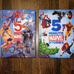 5-Minute Marvel Stories Set of 2 Books - Like New